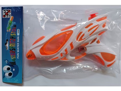 Vodná pištoľ Alien 20cm oranžová