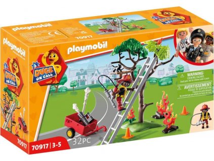 PLAYMOBIL® DUCK ON CALL 70917 Zachráňte mačku!