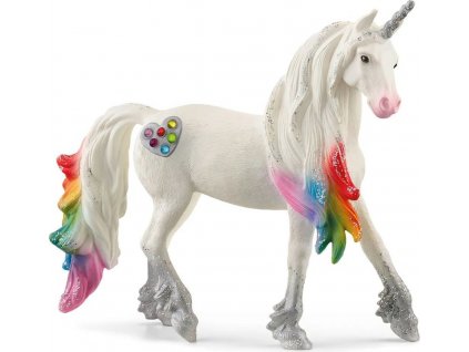 Schleich 70725 Jednorožec žrebec srdiečkový dúhový
