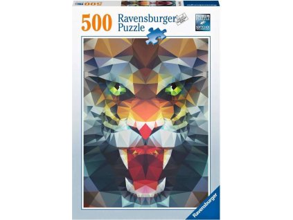 Ravensburger 16984 Puzzle Polygónový lev 500 dielikov
