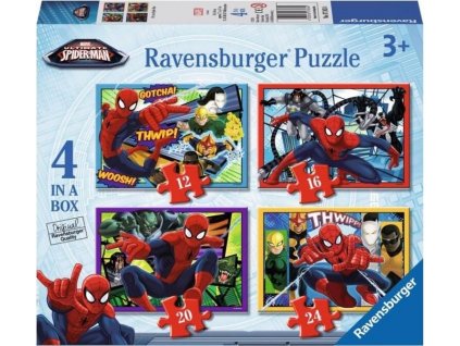 Puzzle Disney Spider-man 12/16/20/24 dielikov, Ravensburger