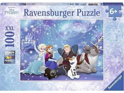 Puzzle Frozen Ice magic XXL 100 dielikov, Ravensburger