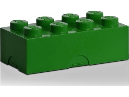 LEGO Svačinový box tmavě zelený