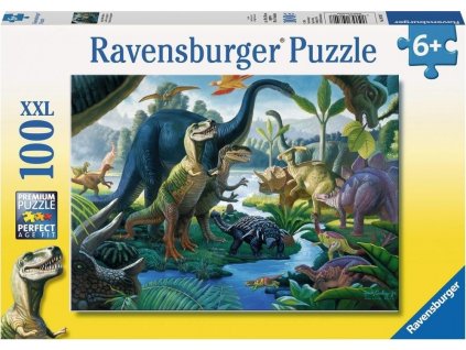 Puzzle Krajina obrov XXL 100 dielikov, Ravensburger