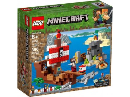LEGO Minecraft 21152 Dobrodružstvo pirátskej lode