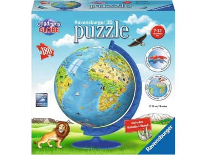 Puzzleball Detský Globus (anglický) 180d. Ravensburger