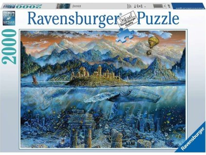 Ravensburger 16464 Puzzle Múdra veľryba 2000 dielikov
