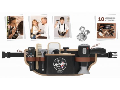 Barber sada na holenie a strihanie - opasok