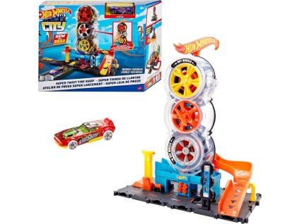 Hot Wheels City Superpneu obchod