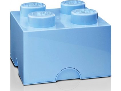LEGO Úložný box 250x252x181 svetlo modrý