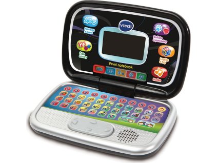 Vtech Prvý notebook - čierny CZ