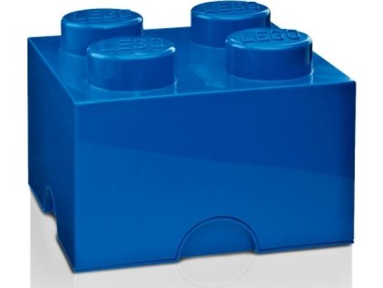 LEGO Úložný box 250x252x181 tmavomodrý