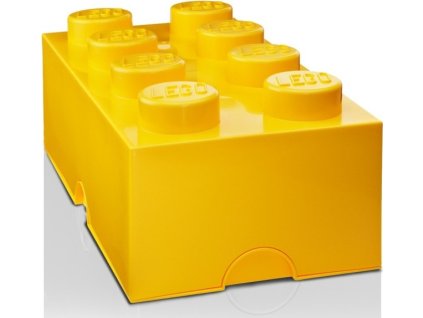 LEGO Storage box 8 ukladací box 8 Žltý