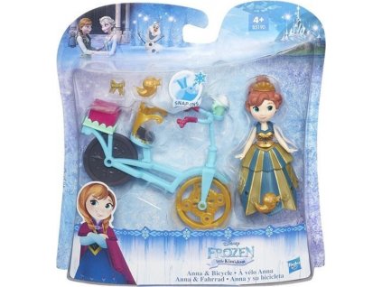 Frozen Ľadové kráľovstvo Anna s bicyklom, B5190