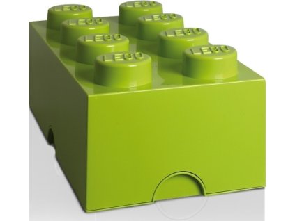 LEGO Storage box 8 ukladací box 8 Svetlo zelený