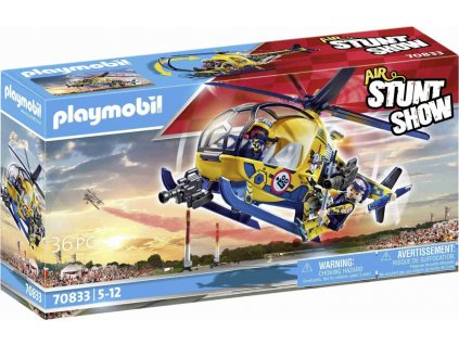 PLAYMOBIL® Stuntshow 70833 Helikoptéra s filmármi