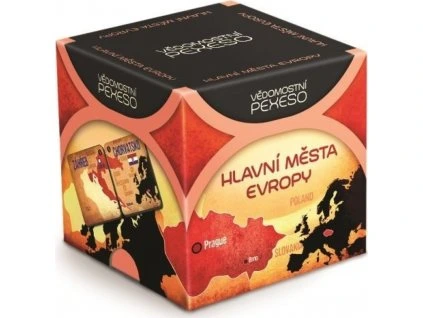 Vedomostné pexeso Hlavné mestá Európy