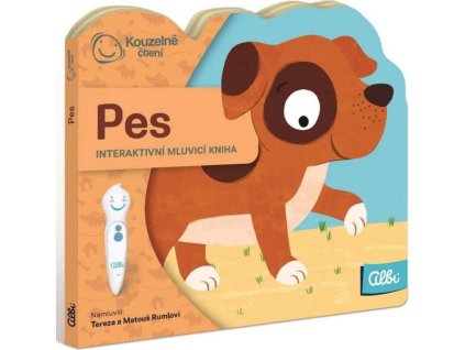 Kúzelné čítanie Minikniha s výsekom - Pes