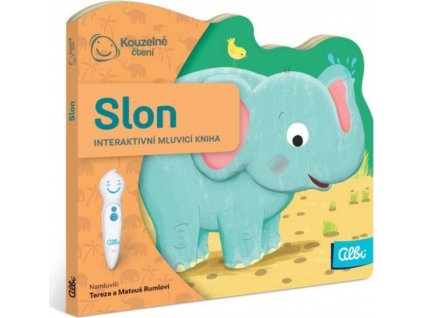 Kúzelné čítanie Minikniha s výsekom - Slon
