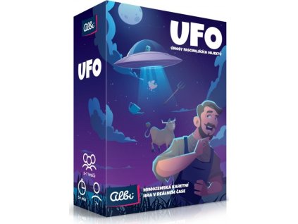 UFO: Únosy fascinujúcich objektov - kartová hra