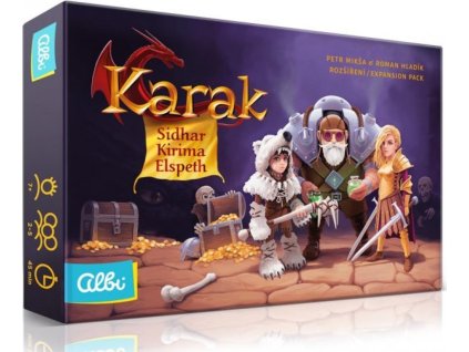 Karak - Noví hrdinovia - Sidhar, Kirima & Elspeth