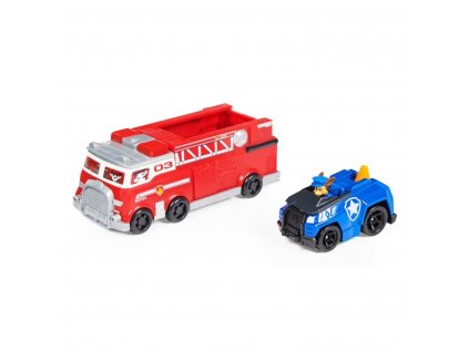 Tlapková patrola Hasičské vozidlo Die-cast s autíčkom