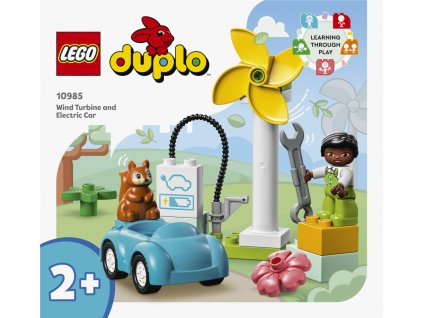 LEGO® DUPLO® 10985 Větrná turbína a elektromobil
