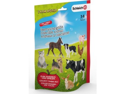 Schleich 87955 Sáček s překvapením - farmářská zvířátka L, série 6