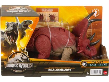 Jurský svět: Dino Trackers řvoucí DIABLOCERATOPS