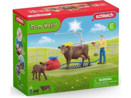 Mycí stanice pro krávy