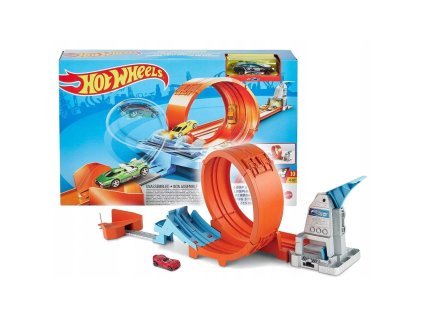Hot Wheels Champion Trackset Looping-Bahn
