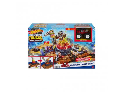 Hot Wheels Monster Trucks Arena World Main Event: Bone Shaker’s Ultimate Crush Yard