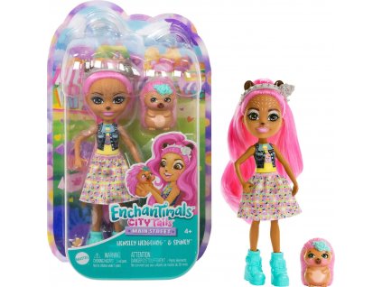 EnchanTimals panenka se zvířátkem Hensley Hedgehog & Spiney