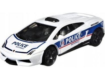 Matchbox Nejlepší francouzské angličáky LAMBORGHINI GALLARDO POLICE