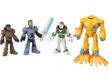 Fisher Price Imaginext Jr. ZAP Patrol Multipack + Buzz Rakeťák HGT27