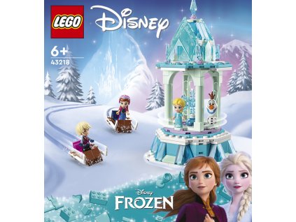 LEGO® Disney Princess™ 43218 Kouzelný kolotoč Anny a Elsy