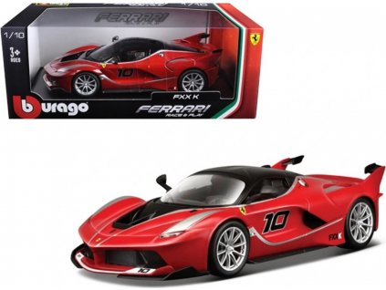 Bburago auto Ferrari TOP FXX K Red 1:18