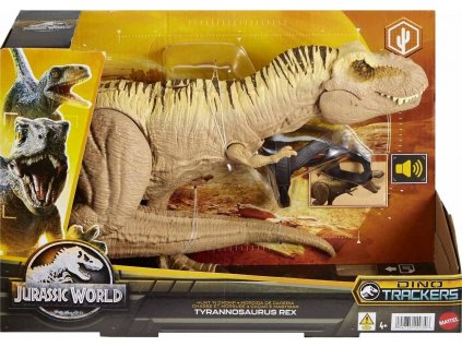 Jurský svět T-REX na lovu se zvuky