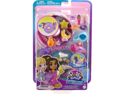 Polly Pocket mini Pocketová kabelka jednorožec