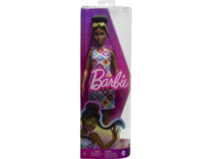 Barbie modelka háčkované šaty