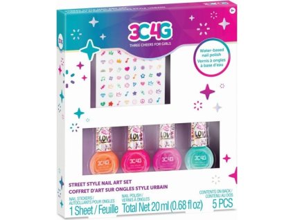 Make It Real Sada laků na nehty se samolepkami