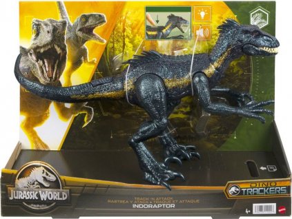 Jurský svět útočící INDORAPTOR se zvuky