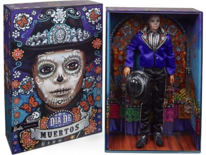 Barbie® sběratelská panenka DÍA DE MUERTOS KEN 2023