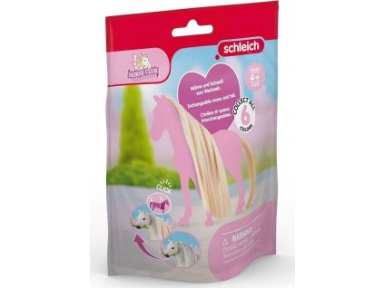 Schleich® 42650 Horse Club Blond doplňky na ocas a hřívu