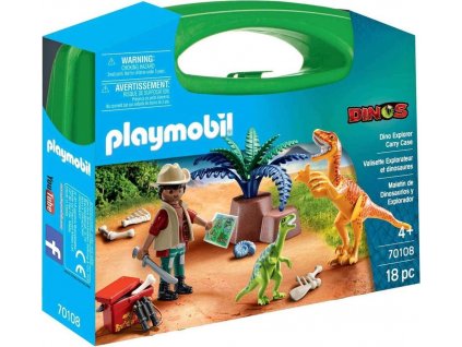 PLAYMOBIL® 70108 Přenosný box velký Dinosauři