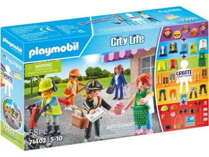 PLAYMOBIL® 71402 My Figures: Život ve městě