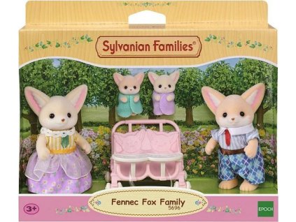 Sylvanian Families 5696 Rodina fenků s dvojčaty