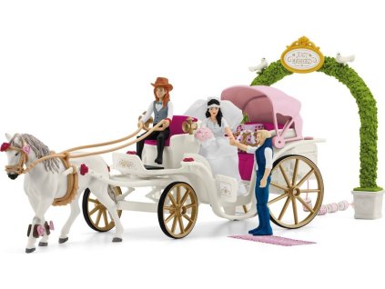 Schleich® 42641 Svatební kočár a příslušenství