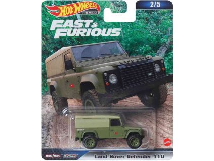 Hot Wheels Premium auto Fast & Furious Land Rover Defender 110
