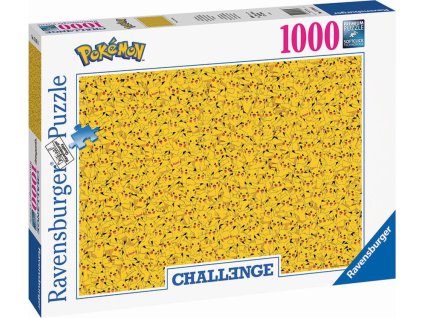 Ravensburger 17576 Challenge Puzzle: Pokémon Pikachu 1000 dílků